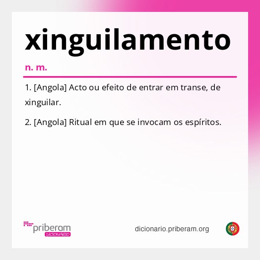 Significado de xinguilamento