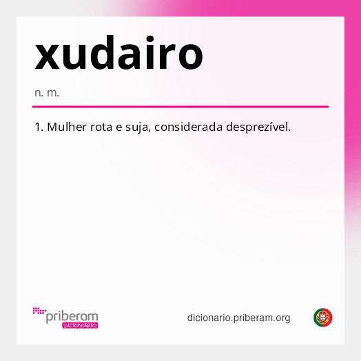 Significado de xudairo