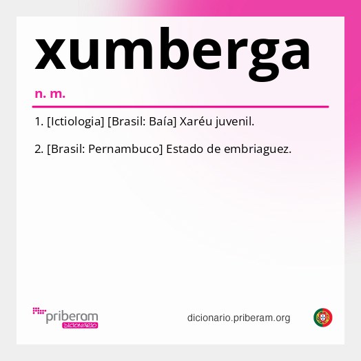 Significado de xumberga