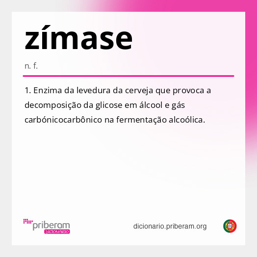 Significado de zímase