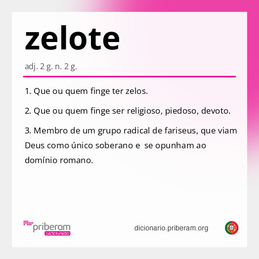 Significado de zelote