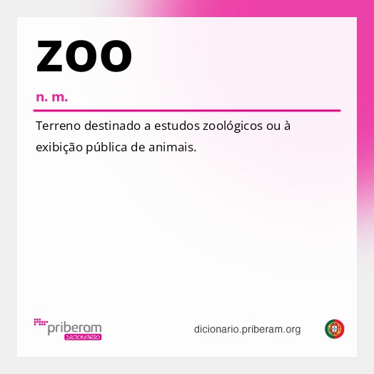 Significado de zoo