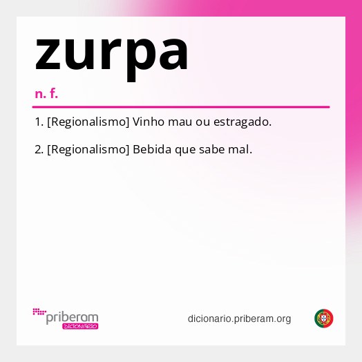 Significado de zurpa