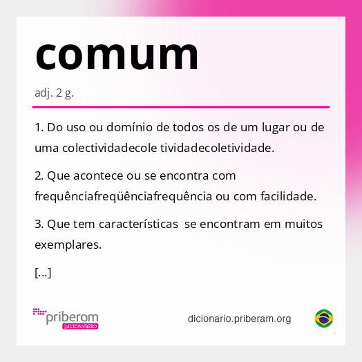 COMUM