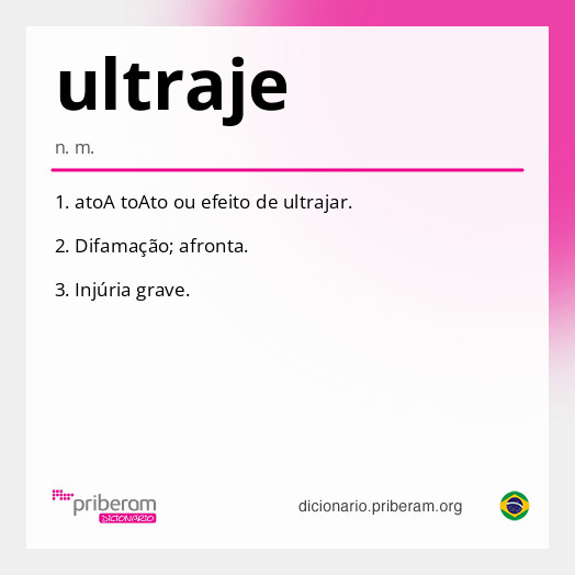 ULTRAJE