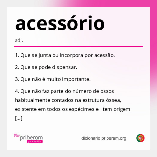 acessório