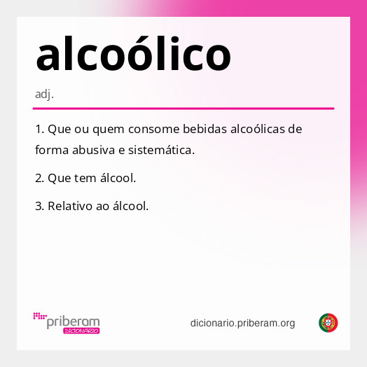 alcoólico