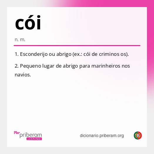 
   Significado de cói