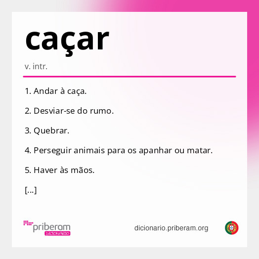 caçar