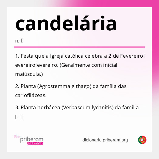 
   Significado de candelária