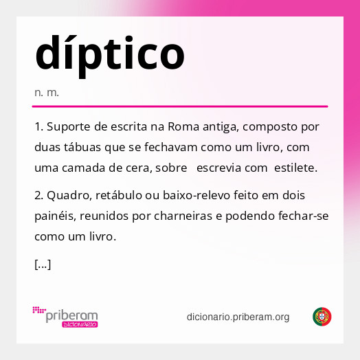 díptico