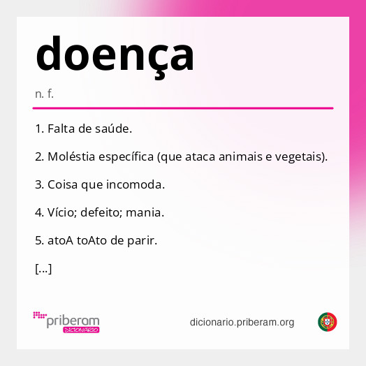 doença