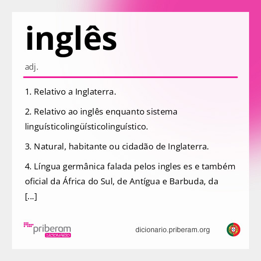 inglês