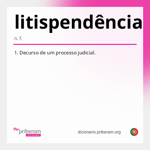 Significado de litispendência