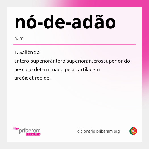 
   Significado de nó-de-adão