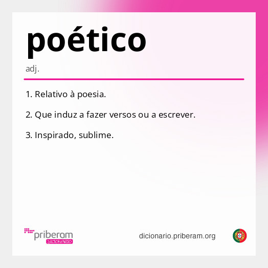 poético