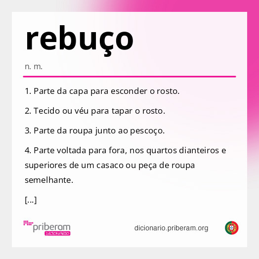 rebuço