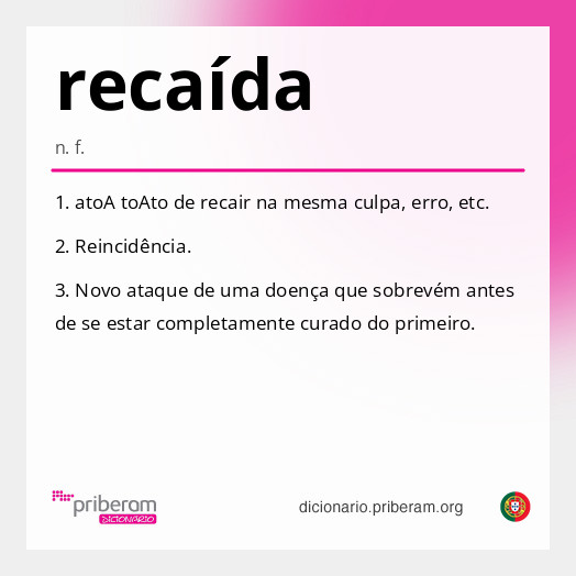 recaída
